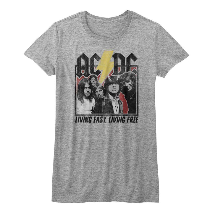 AC/DC - Hwy2Hell Lyrics Womens T-Shirt - HYPER iCONiC