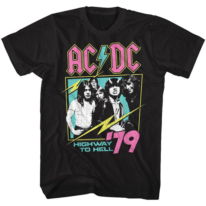 AC/DC - Neon Highway T-Shirt - HYPER iCONiC
