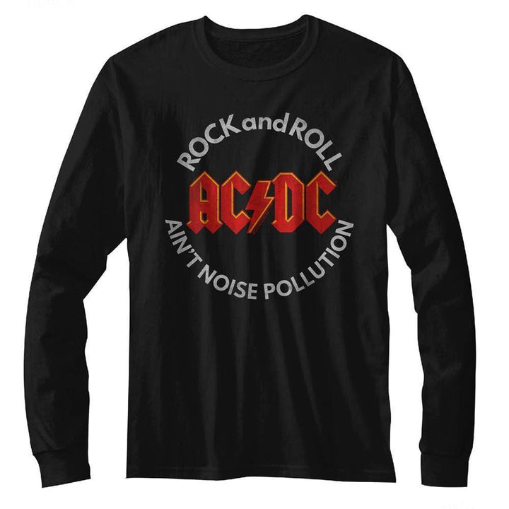 AC/DC - Noise Pollution Long Sleeve Boyfriend Tee - HYPER iCONiC