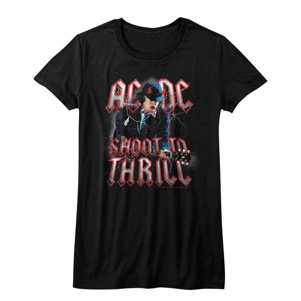 AC/DC - Shoot To Thrill Womens T-Shirt - HYPER iCONiC