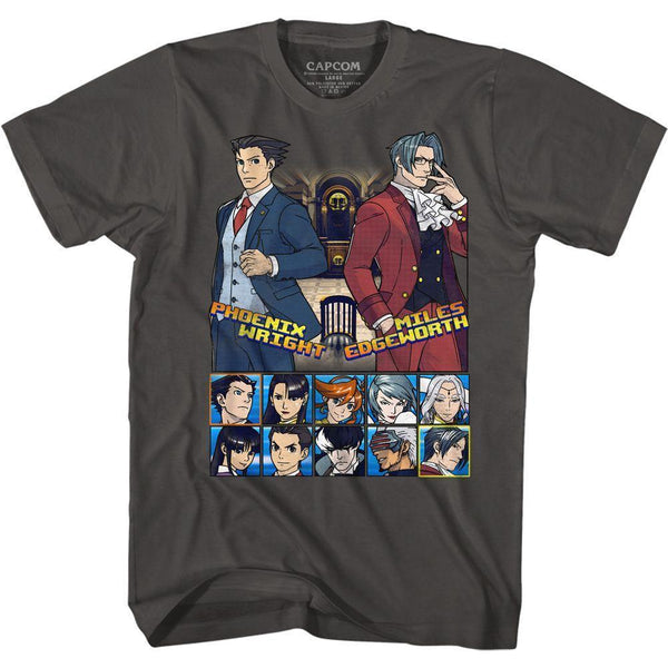 Ace Attorney - Choose Your Fighter Boyfriend Tee - HYPER iCONiC