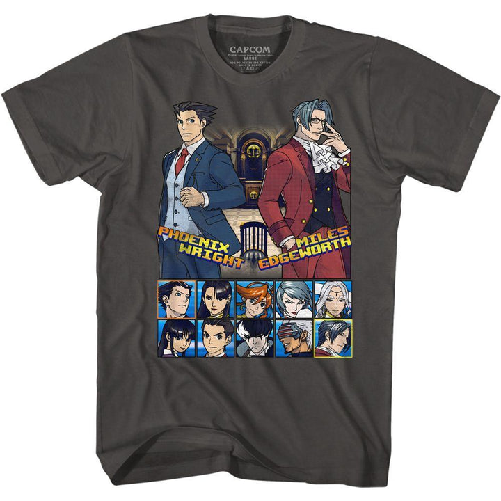 Ace Attorney - Choose Your Fighter T-Shirt - HYPER iCONiC