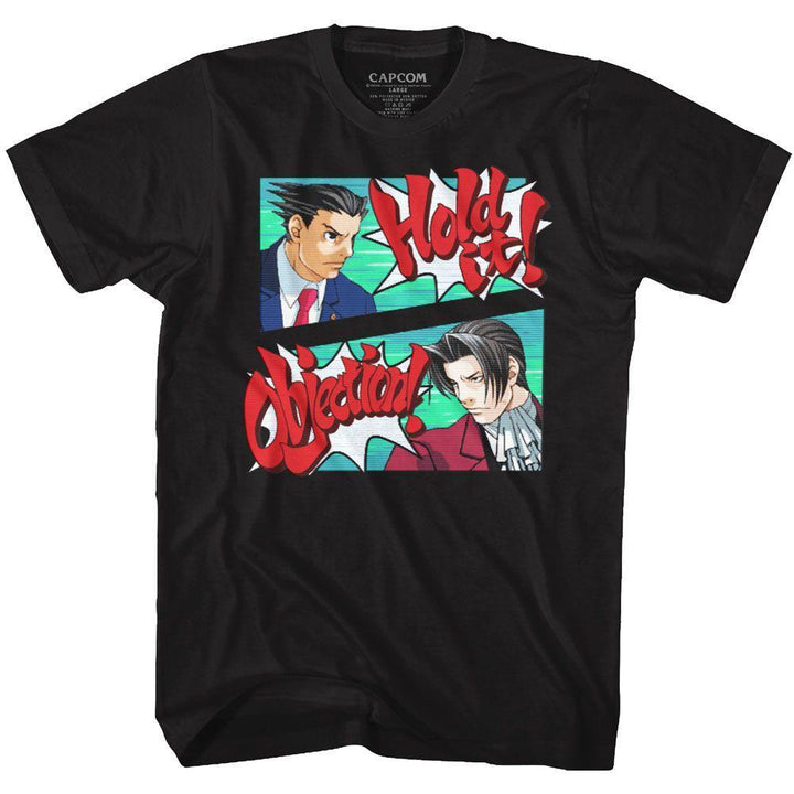 Ace Attorney - Hold The Objection Boyfriend Tee - HYPER iCONiC