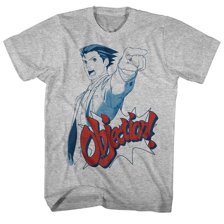 Ace Attorney - Objection T-Shirt - HYPER iCONiC