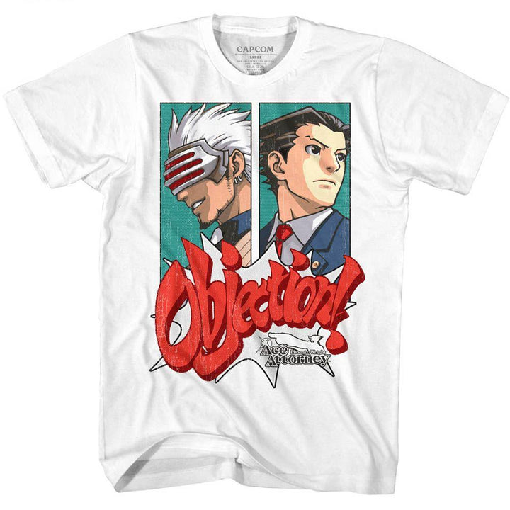 Ace Attorney - Objection T-Shirt - HYPER iCONiC