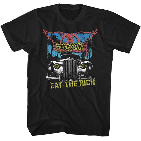 Aerosmith - Eat The Rich Car Boyfriend Tee - HYPER iCONiC.