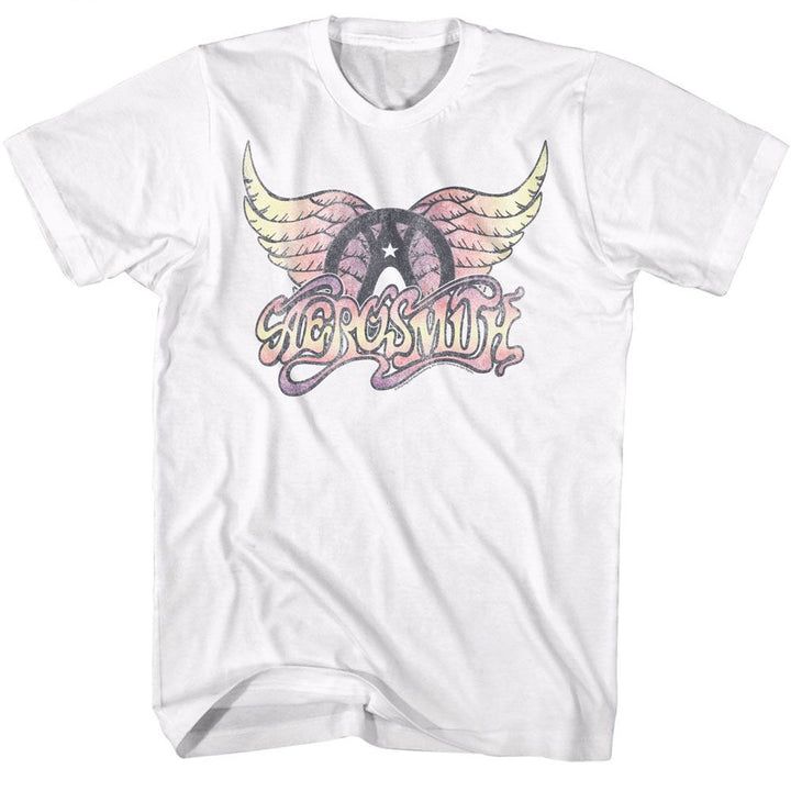 Aerosmith - Faded Pinks T-Shirt - HYPER iCONiC.