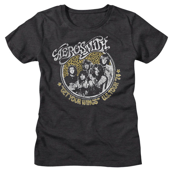 Aerosmith - Get Your Wings Womens T-Shirt – HYPER iCONiC.