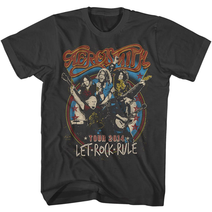 Aerosmith - Let Rock Rule Boyfriend Tee - HYPER iCONiC.