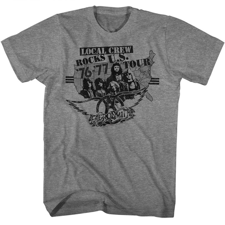 Aerosmith - Local Crew T-Shirt - HYPER iCONiC.