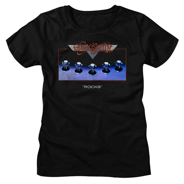Aerosmith - Rocks Womens T-Shirt - HYPER iCONiC.
