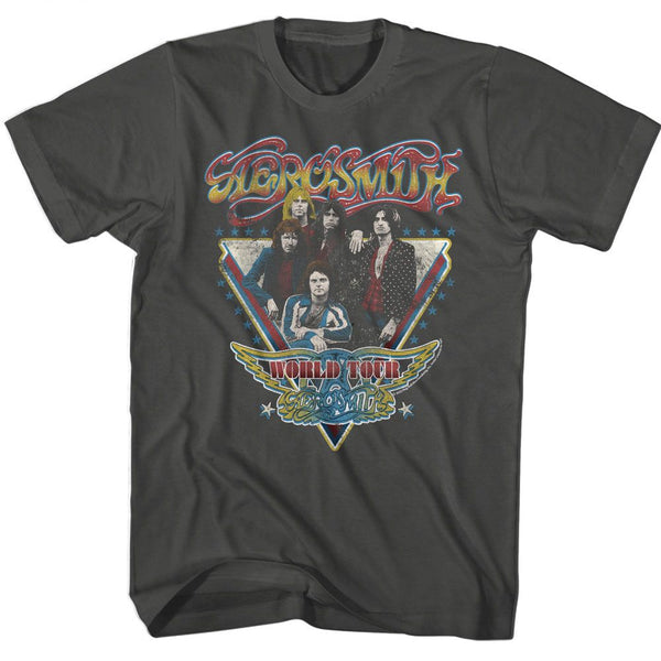 Aerosmith - World Tour Boyfriend Tee - HYPER iCONiC.