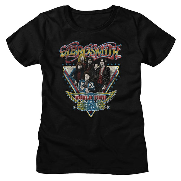 Aerosmith - World Tour Womens T-Shirt