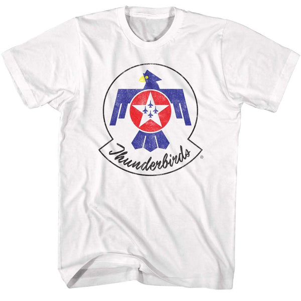 Air & Space Force - USAF Thunderbird Color Boyfriend Tee - HYPER iCONiC.