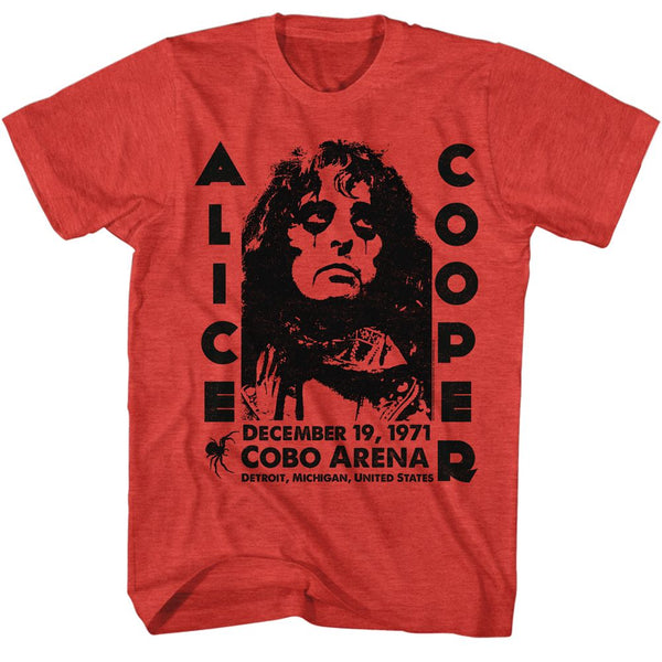 Alice Cooper - Cobo Arena 1971 Boyfriend Tee - HYPER iCONiC.