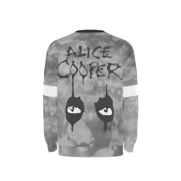 Alice Cooper Eyes Drop Shoulder Sweatshirt - HYPER iCONiC.