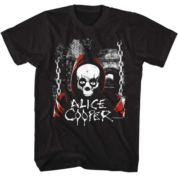 Alice Cooper - Hooded Skull T-Shirt - HYPER iCONiC.