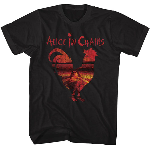 Alice In Chains - Dirt Album Rooster T-Shirt - HYPER iCONiC.