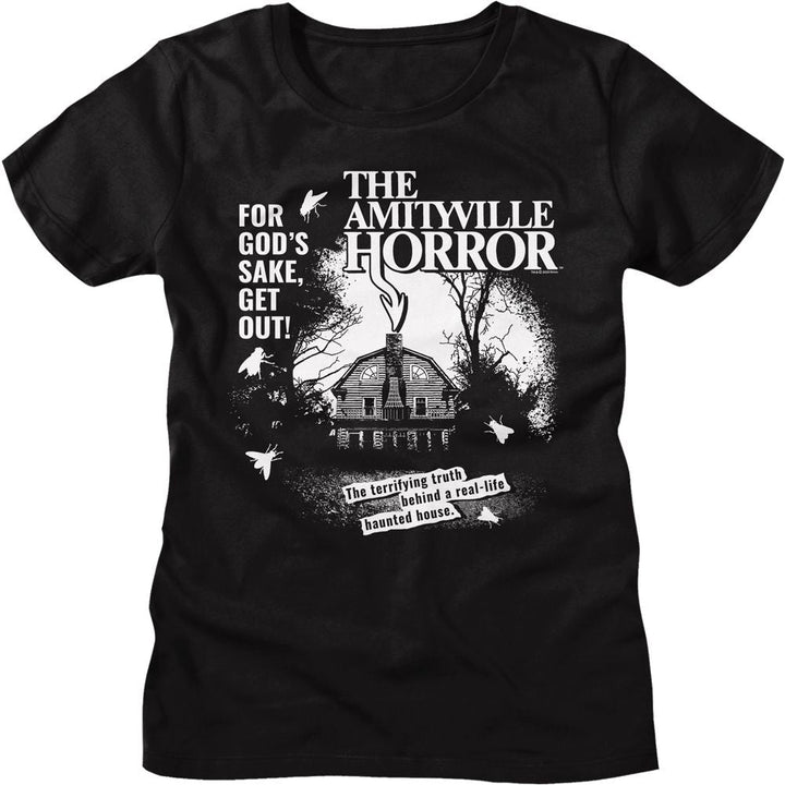 Amityville Horror - 1c Womens T-Shirt - HYPER iCONiC.