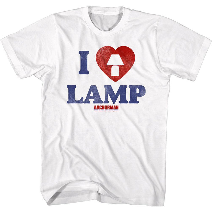 Anchorman I Love Lamp T-Shirt - HYPER iCONiC