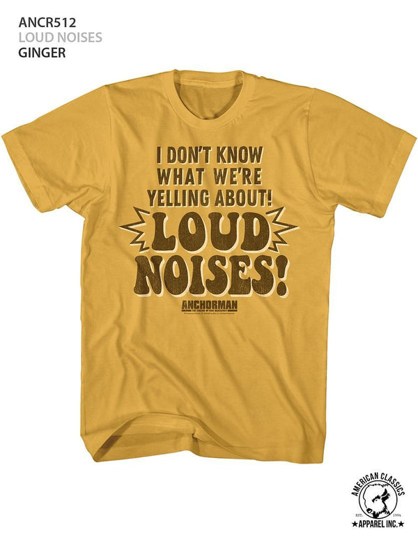 Anchorman - Loud Noises T-Shirt - HYPER iCONiC