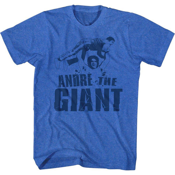Andre The Giant Andre Blue T-Shirt - HYPER iCONiC