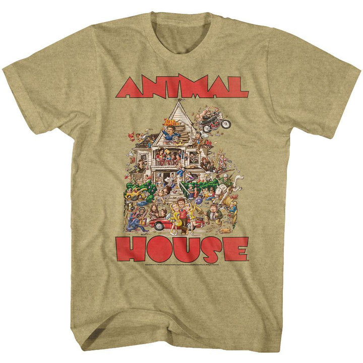 Animal House - The House T-Shirt - HYPER iCONiC