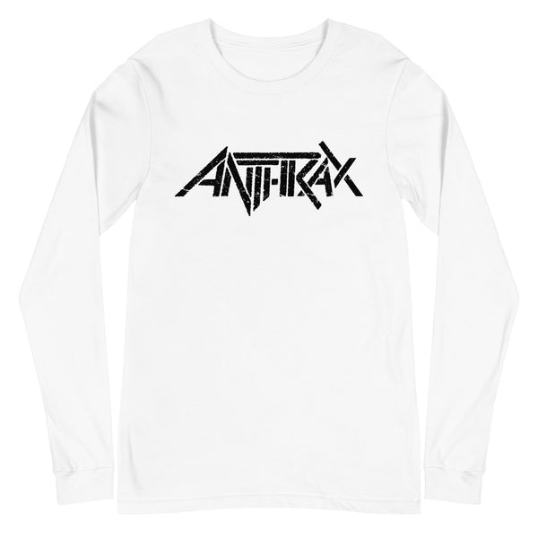 Anthrax Classic Logo Long Sleeve T-Shirt - HYPER iCONiC.