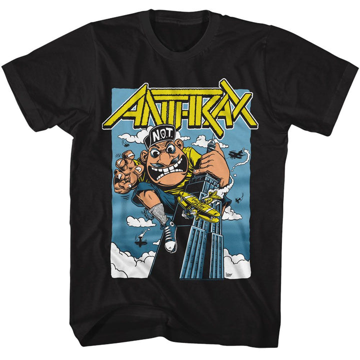 Anthrax - King Not Man Boyfriend Tee - HYPER iCONiC.