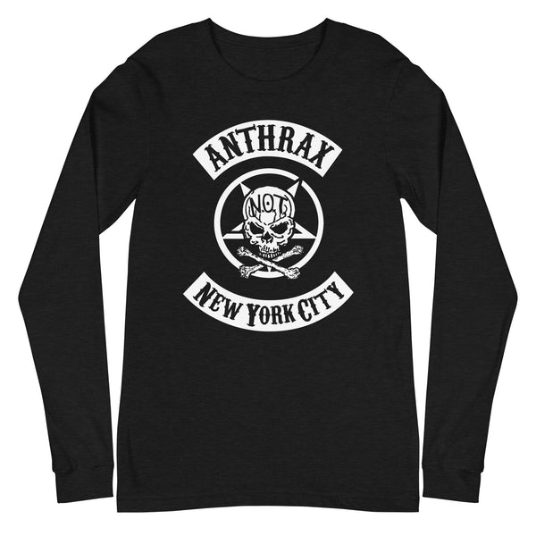 Anthrax New York City Long Sleeve T-Shirt - HYPER iCONiC.