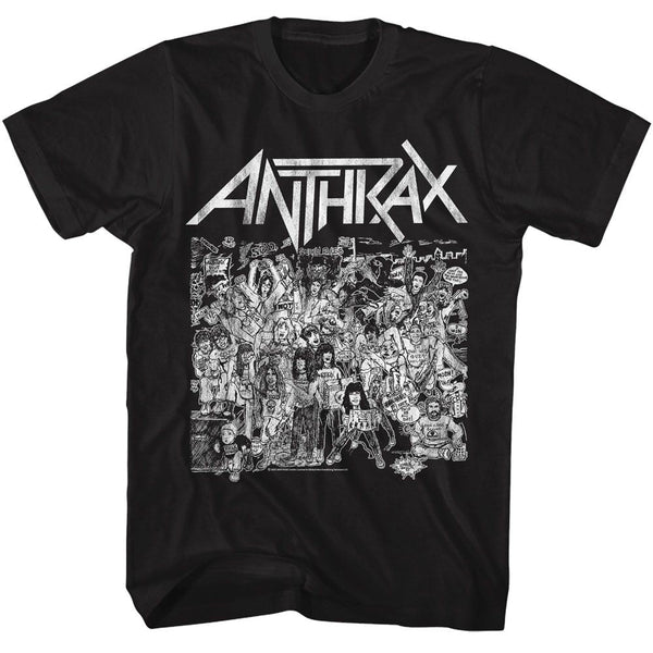 Anthrax - No Frills Boyfriend Tee - HYPER iCONiC.