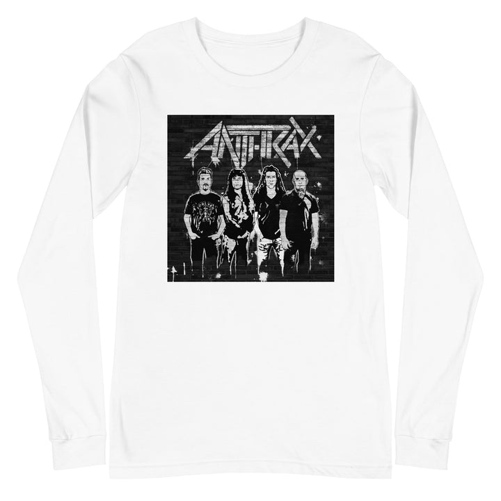 Anthrax With the Band Long Sleeve T-Shirt - HYPER iCONiC.