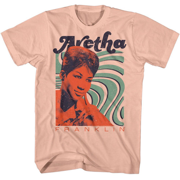 Aretha Franklin - Waves Boyfriend Tee - HYPER iCONiC.