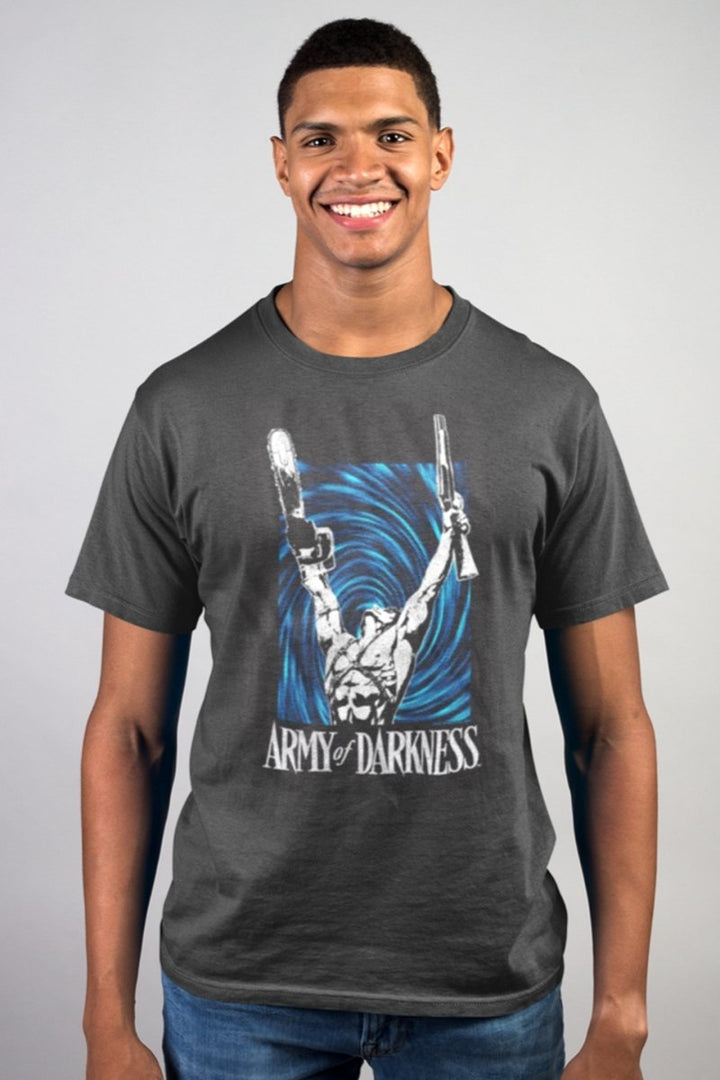 Army Of Darkness - Ash & Portal T-Shirt - HYPER iCONiC