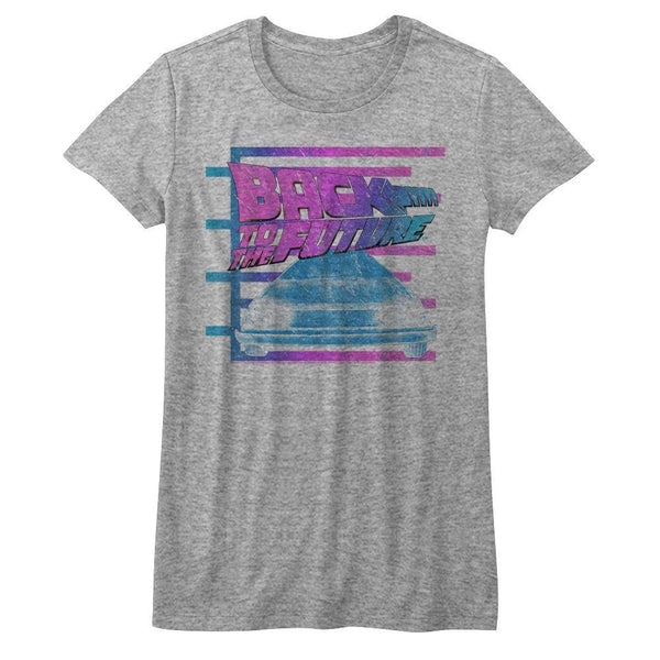 Back To The Future - Barred Future Womens T-Shirt - HYPER iCONiC