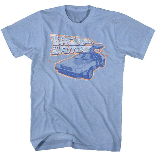 Back To The Future - Blue And Orange Boyfriend Tee - HYPER iCONiC
