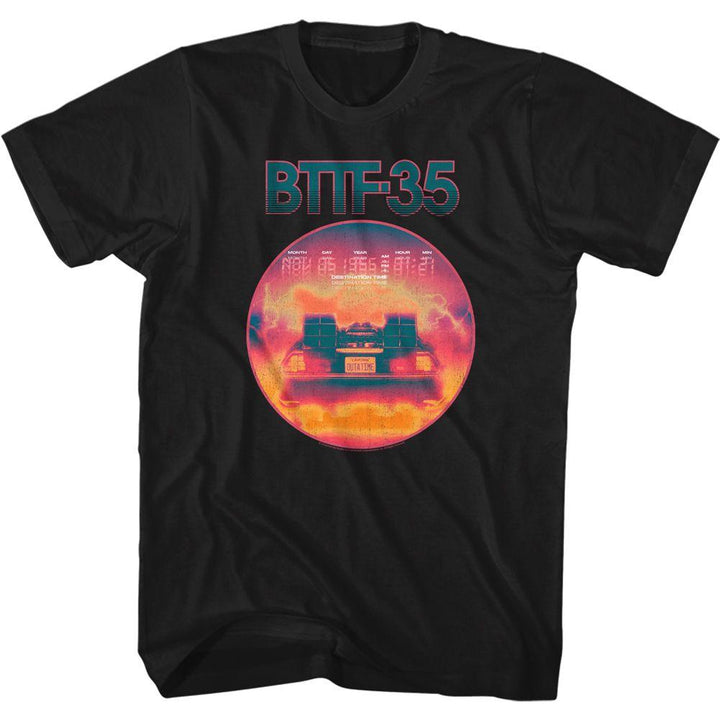 Back To The Future - BTTF-35 Neon T-Shirt - HYPER iCONiC