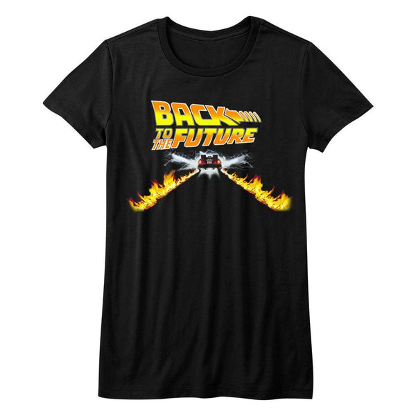 Back To The Future - BTTF Car Womens T-Shirt - HYPER iCONiC