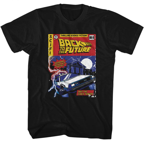 Back To The Future - BTTF Comic Cover T-Shirt - HYPER iCONiC.