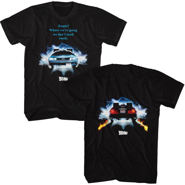 Back To The Future - BTTF Driving Through Boyfriend Tee - HYPER iCONiC.