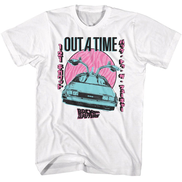 Back To The Future - BTTF Outatime Pastel Boyfriend Tee - HYPER iCONiC.
