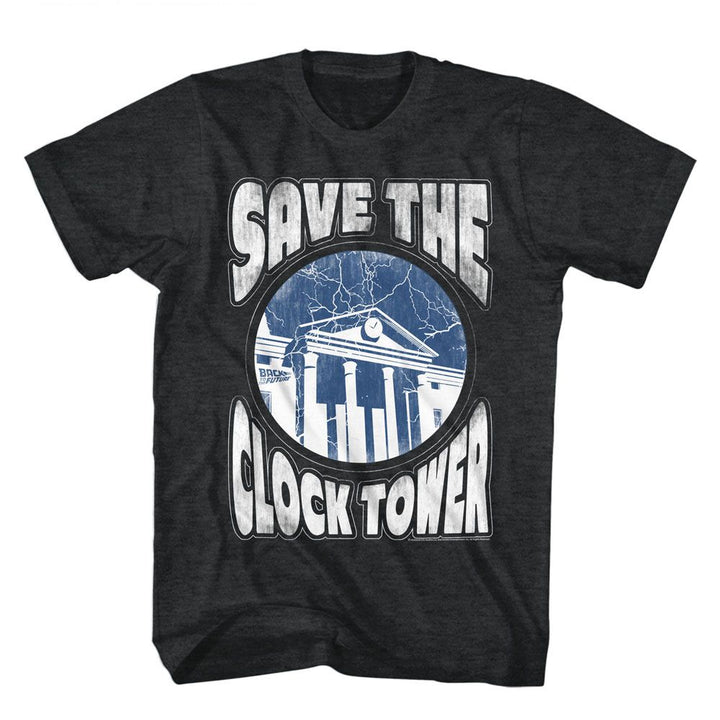 Back To The Future - BTTF Save Clocktower T-Shirt - HYPER iCONiC.