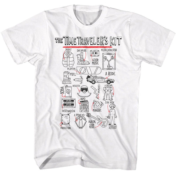 Back To The Future - BTTF Time Travelers Kit Boyfriend Tee - HYPER iCONiC.