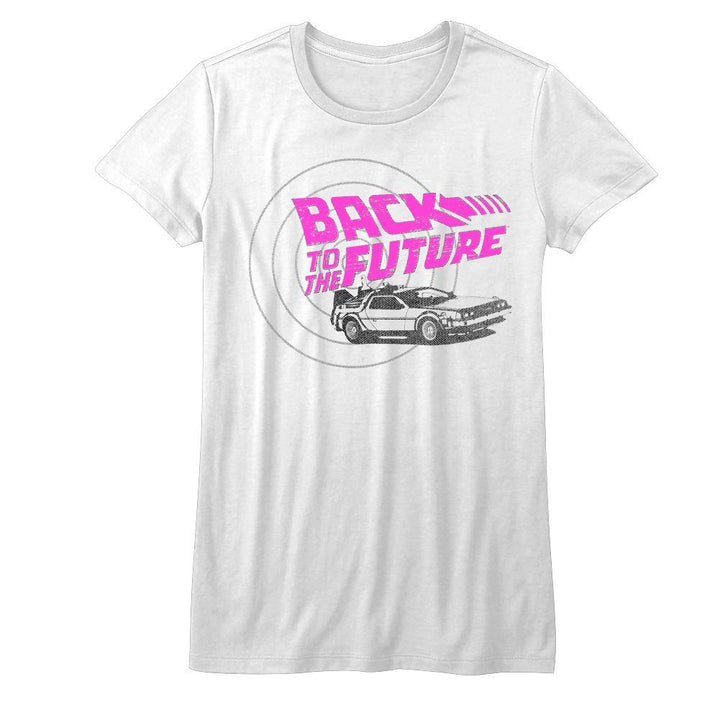 Back To The Future - Checkers Womens T-Shirt - HYPER iCONiC