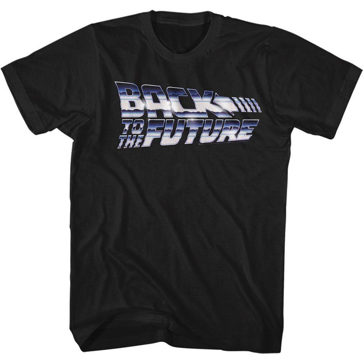 Back To The Future - Chrome To The Future T-Shirt - HYPER iCONiC