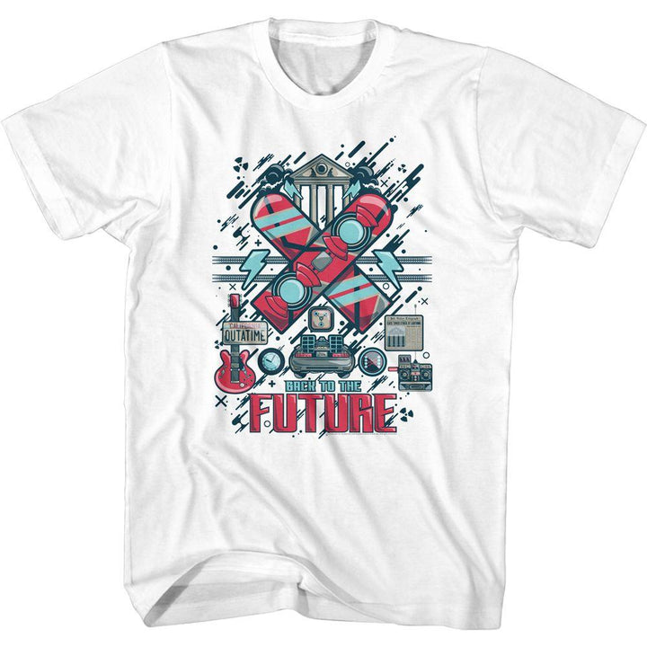 Back To The Future - Collage T-Shirt - HYPER iCONiC