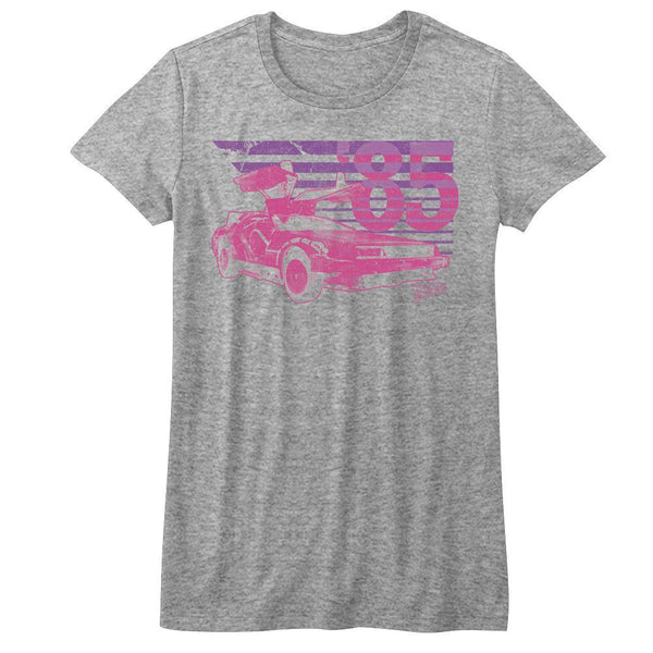 Back To The Future - Delorean Womens T-Shirt - HYPER iCONiC