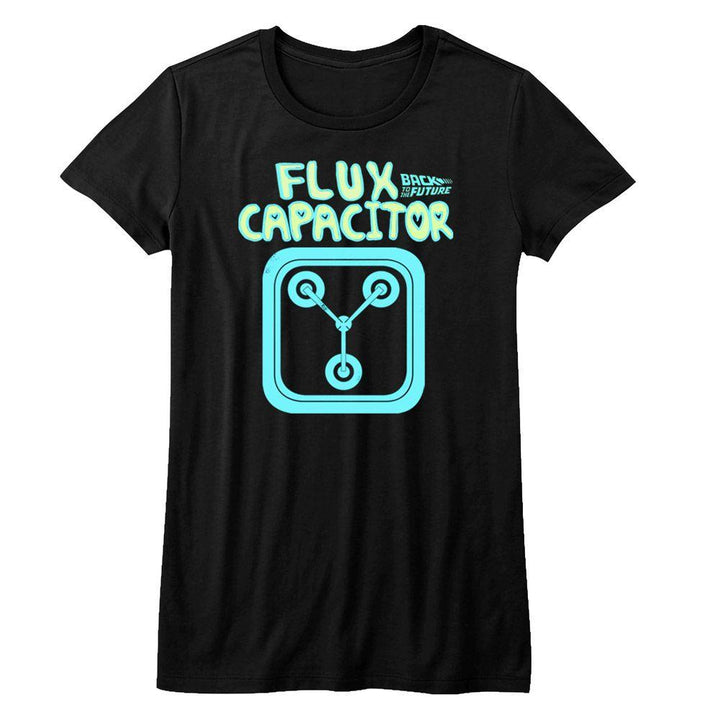 Back To The Future - Flux Womens T-Shirt - HYPER iCONiC