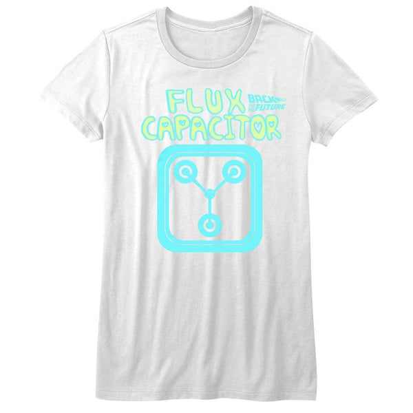 Back To The Future - Fun Flux Womens T-Shirt - HYPER iCONiC