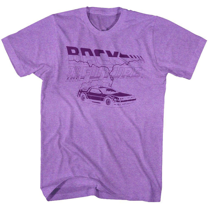 Back To The Future - Future Purple T-Shirt - HYPER iCONiC